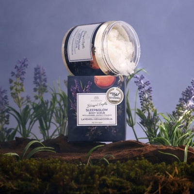 Lavender Body Scrub With Grapefruit Essential Oil - 250 ml