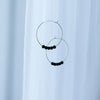 14K Gold Plated Diffuser Earrings - Circle