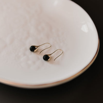 14K Gold Plated Diffuser Earrings - Drop
