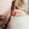 14K Gold Plated Diffuser Earrings - Rhombus