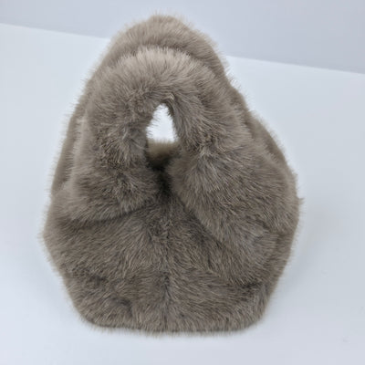 MICHELLE Faux Fur Handbag