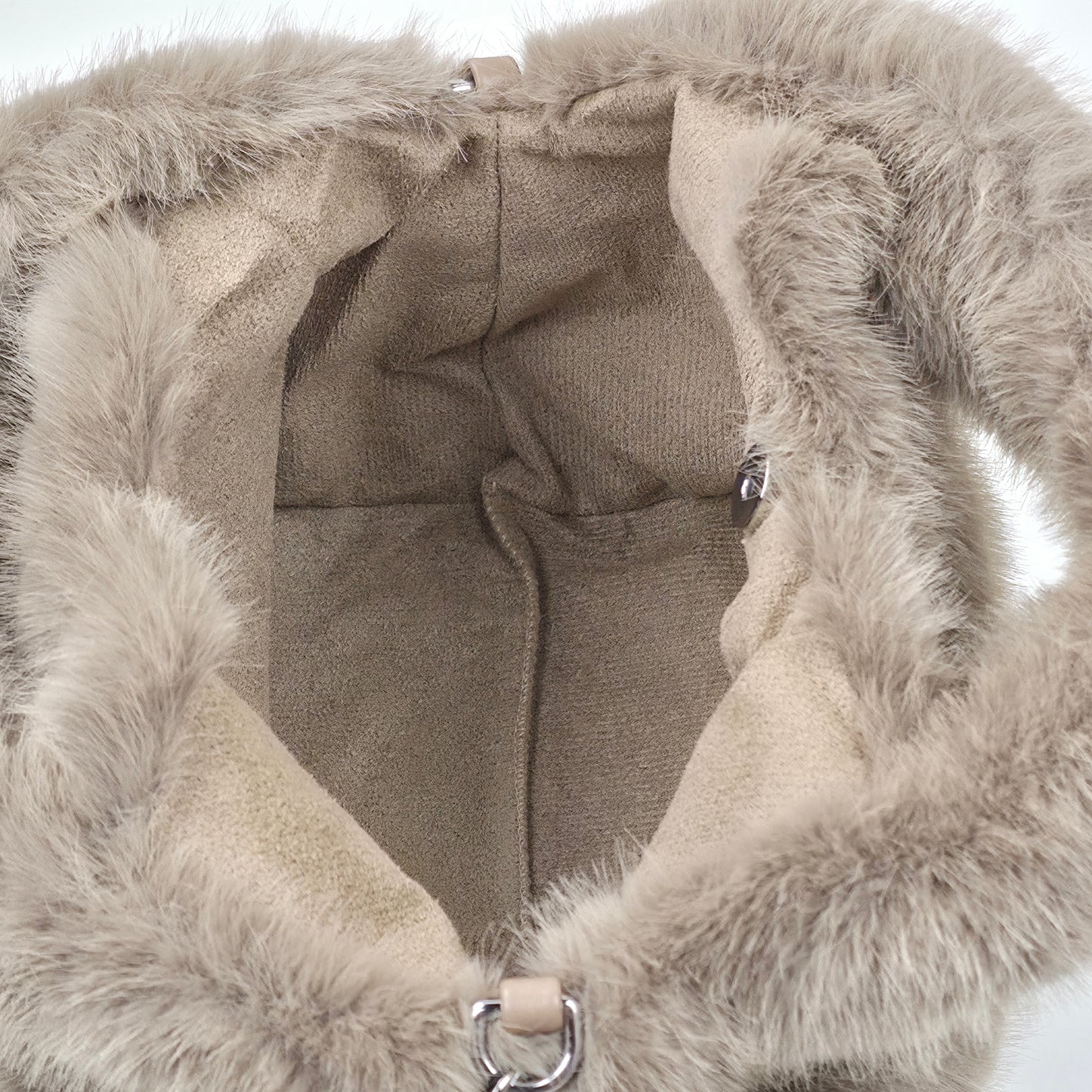 MICHELLE Faux Fur Handbag