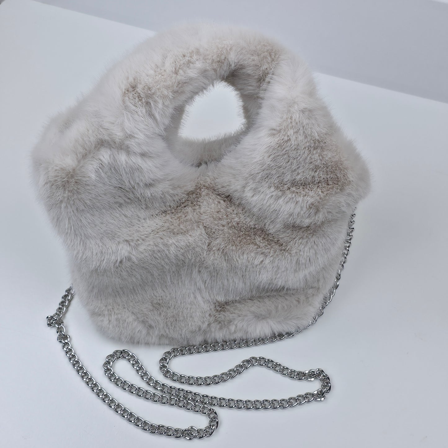 MICHELLE Faux Fur Handbag