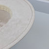 MICHELLE Suede Fedora Hat met Hartjesband