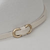 MICHELLE™ Felt Fedora Hat with Leather Band