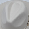MICHELLE™ Felt Fedora Hat with Leather Band