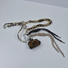 MICHELLE Bag Charm Leopard Chain