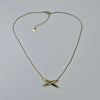 IM Cross Gold Necklace