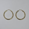 IM Classic Gold Hoop Earrings – Tijdloze Elegantie