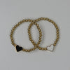 IM Beaded Heart Bracelet