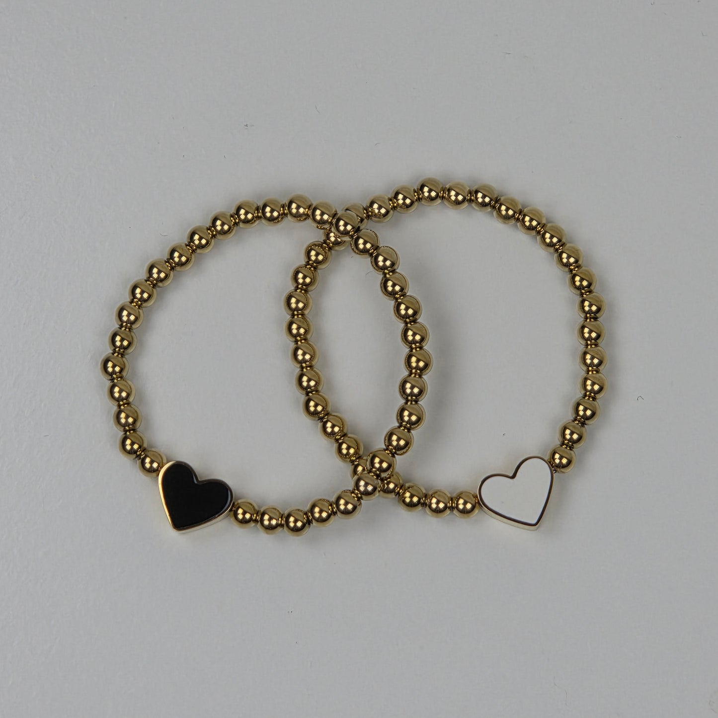 IM Beaded Heart Bracelet
