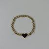 IM Beaded Heart Bracelet