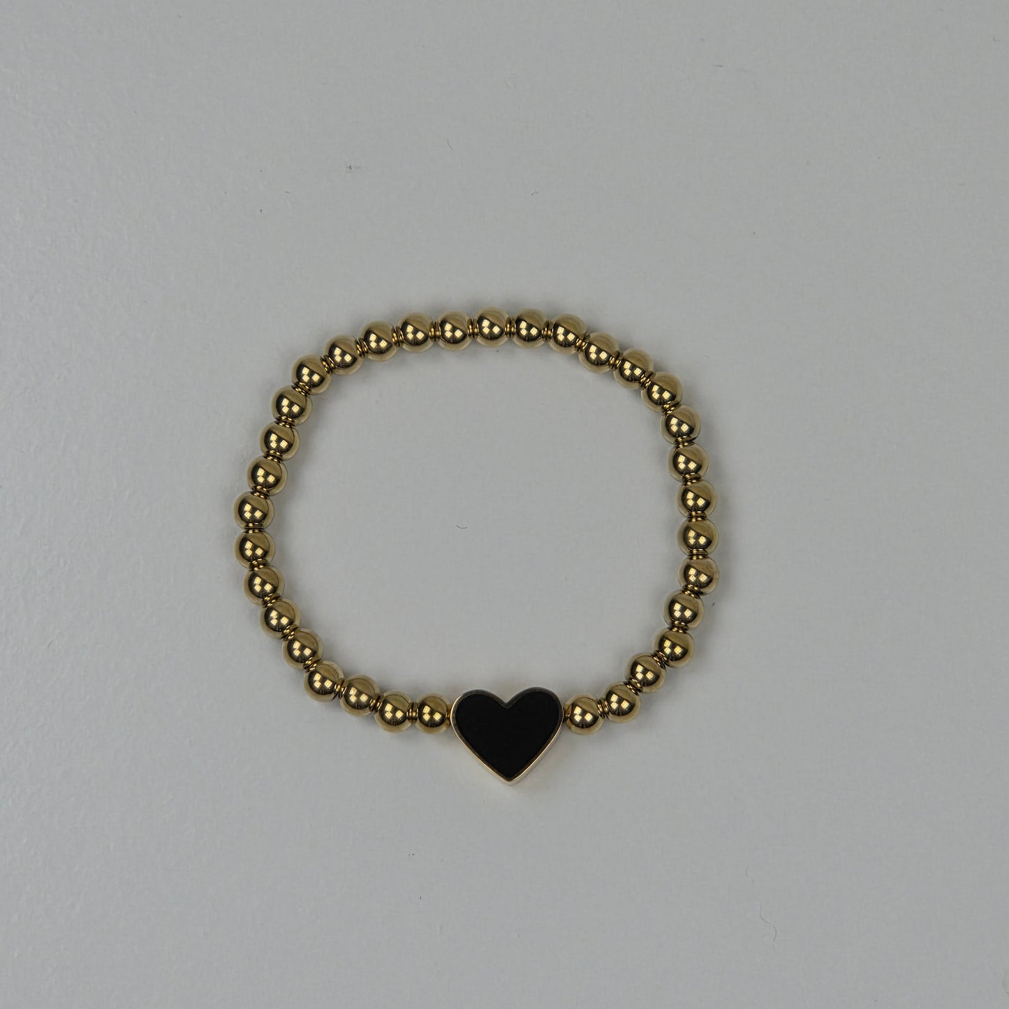 IM Beaded Heart Bracelet
