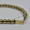 IM Beaded Heart Bracelet