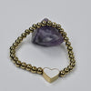 IM Beaded Heart Bracelet