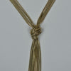 IM Multi-Strand Knot Necklace