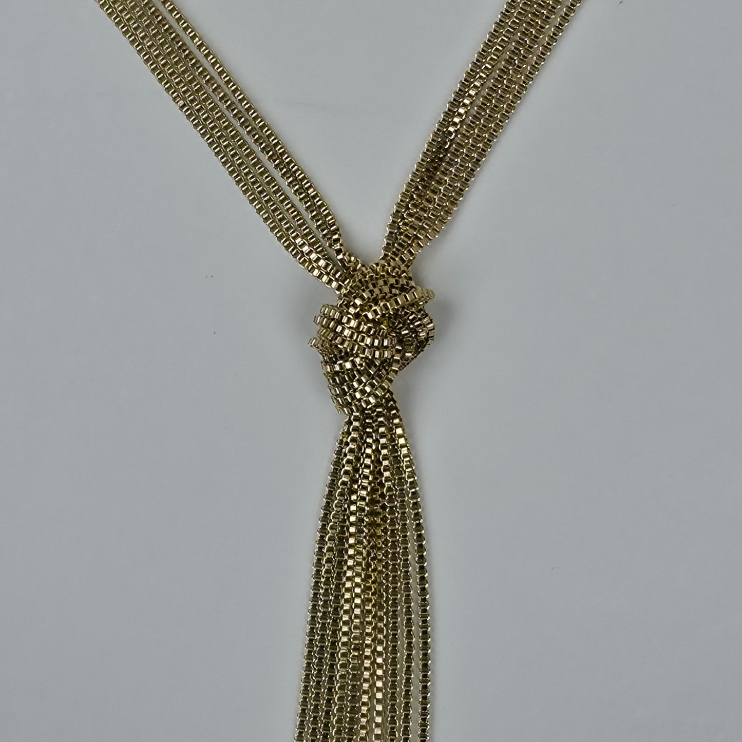 IM Multi-Strand Knot Necklace