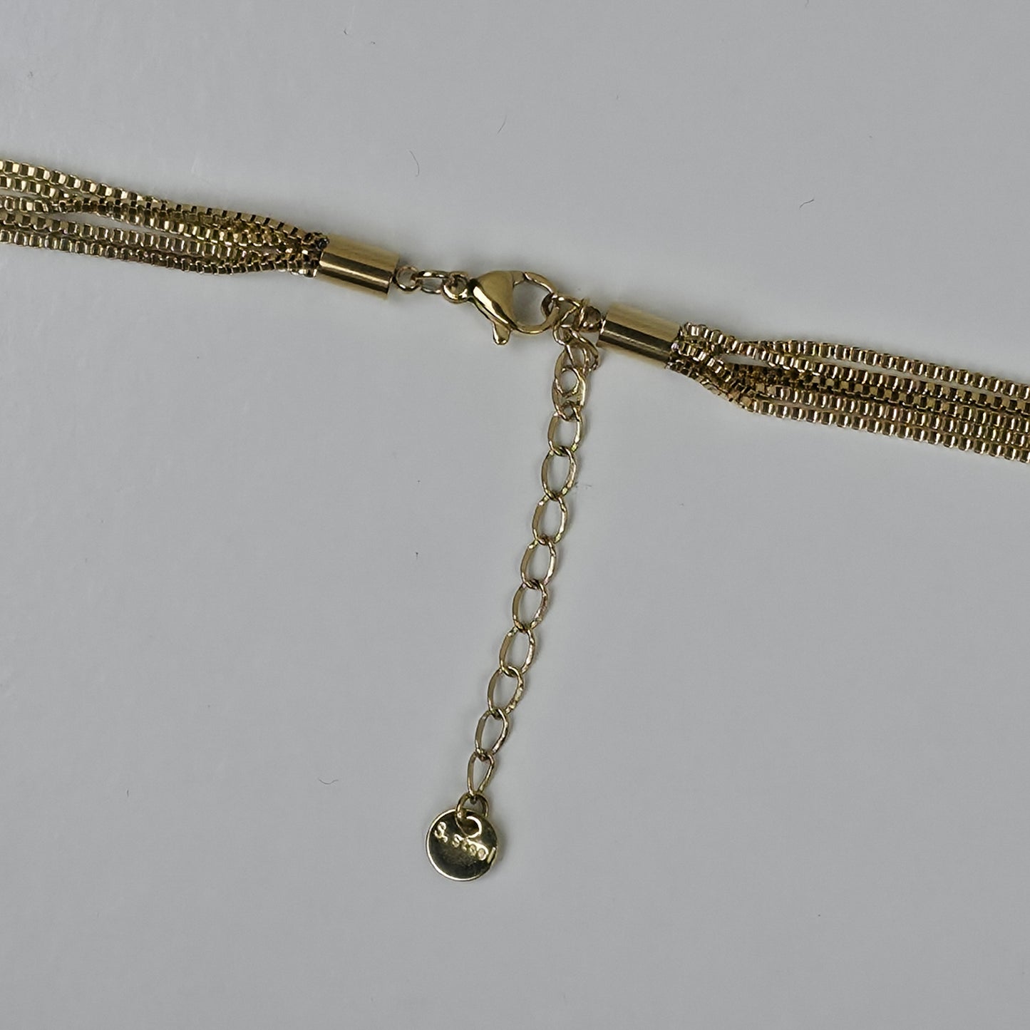 IM Multi-Strand Knot Necklace