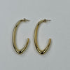 IM Sleek V-Shape Hoop Earrings