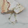 Charm Bracelet met Hart & Strass Hangers