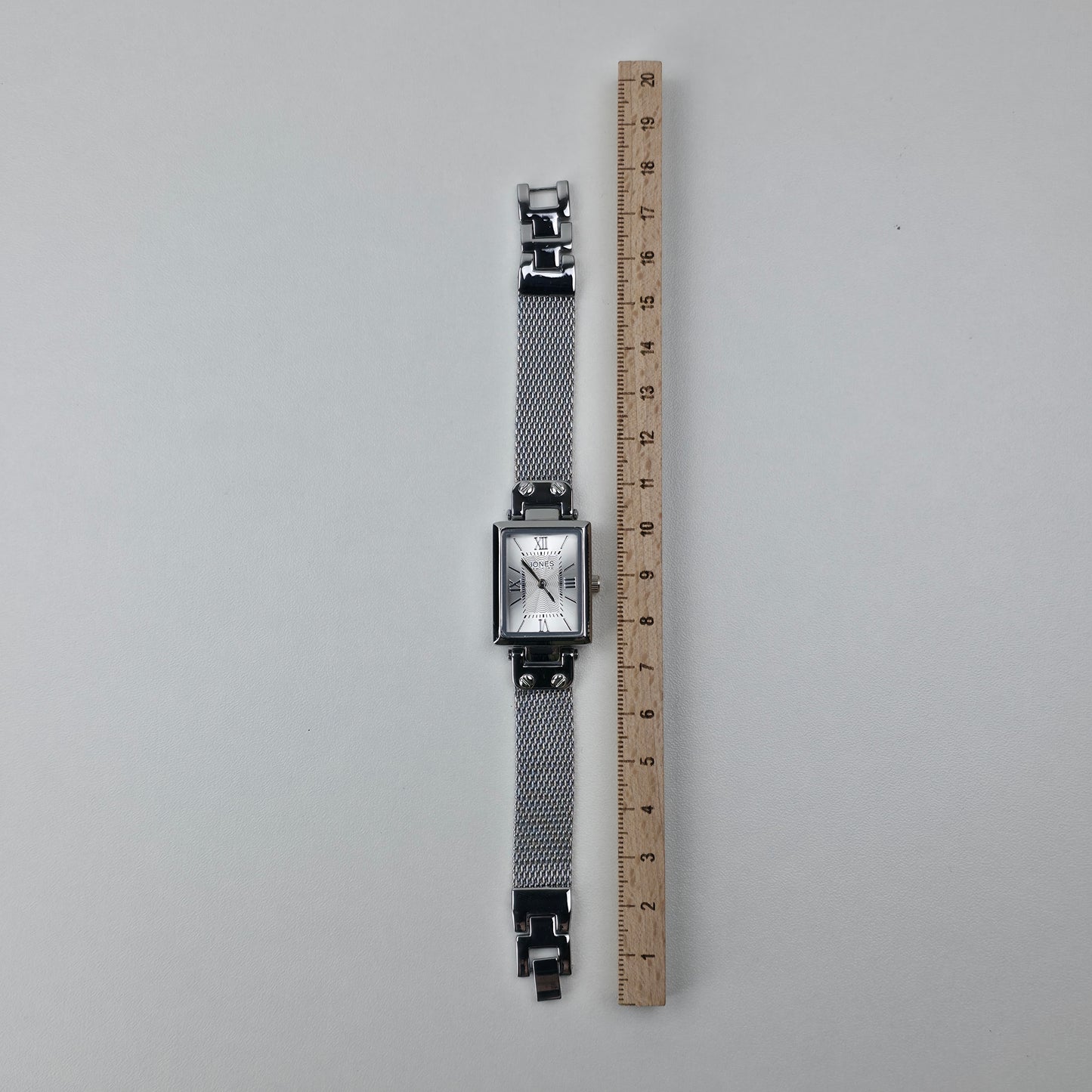 Classic Rectangular Mesh Watch