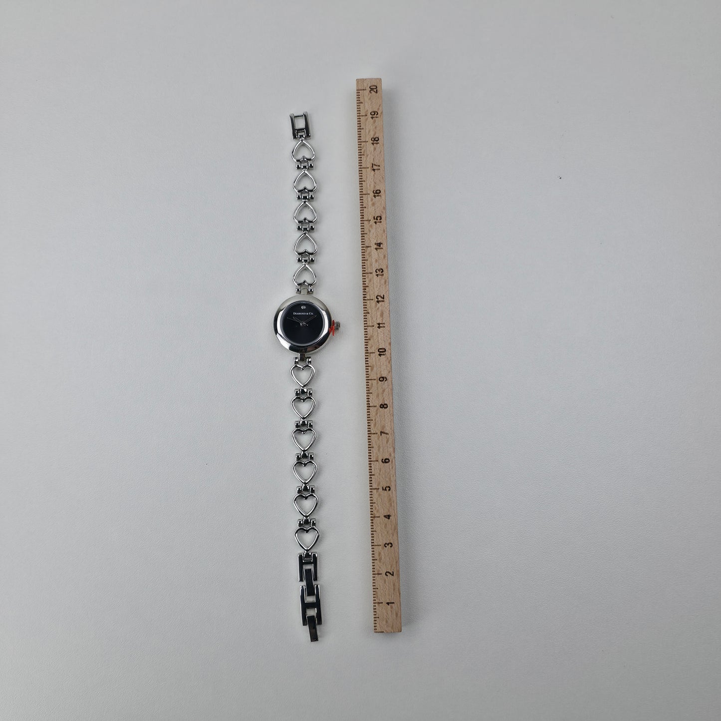 Heart Bracelet Watch in Goud of Zilver