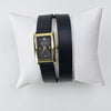 Wrap Leather Strap Watch in 2 kleuren