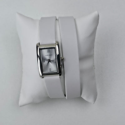 Wrap Leather Strap Watch in 2 kleuren