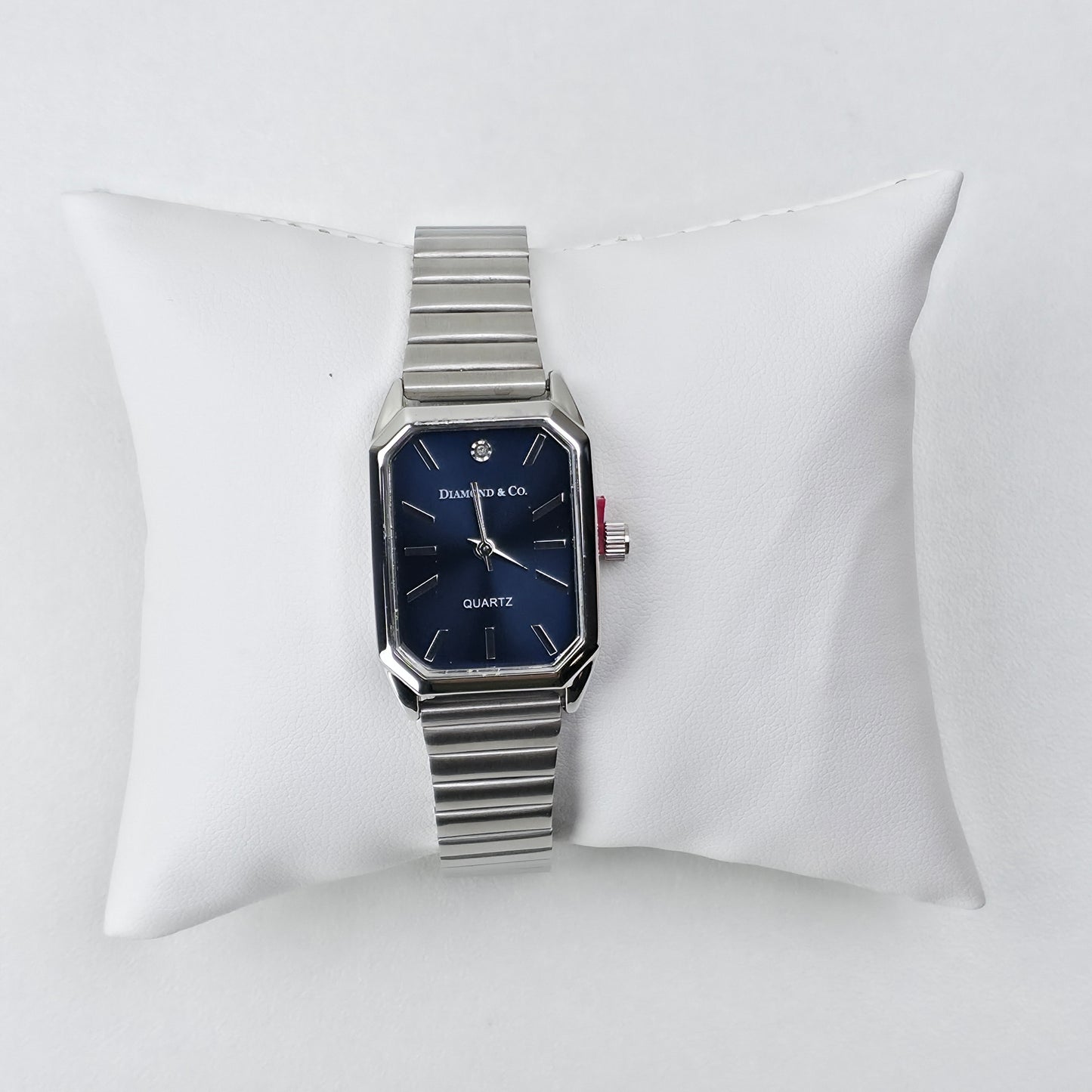 Octagon Blue Dial Watch