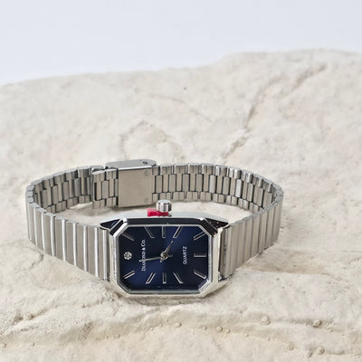 Octagon Blue Dial Watch