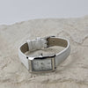 Classic Rectangular Leather Watch