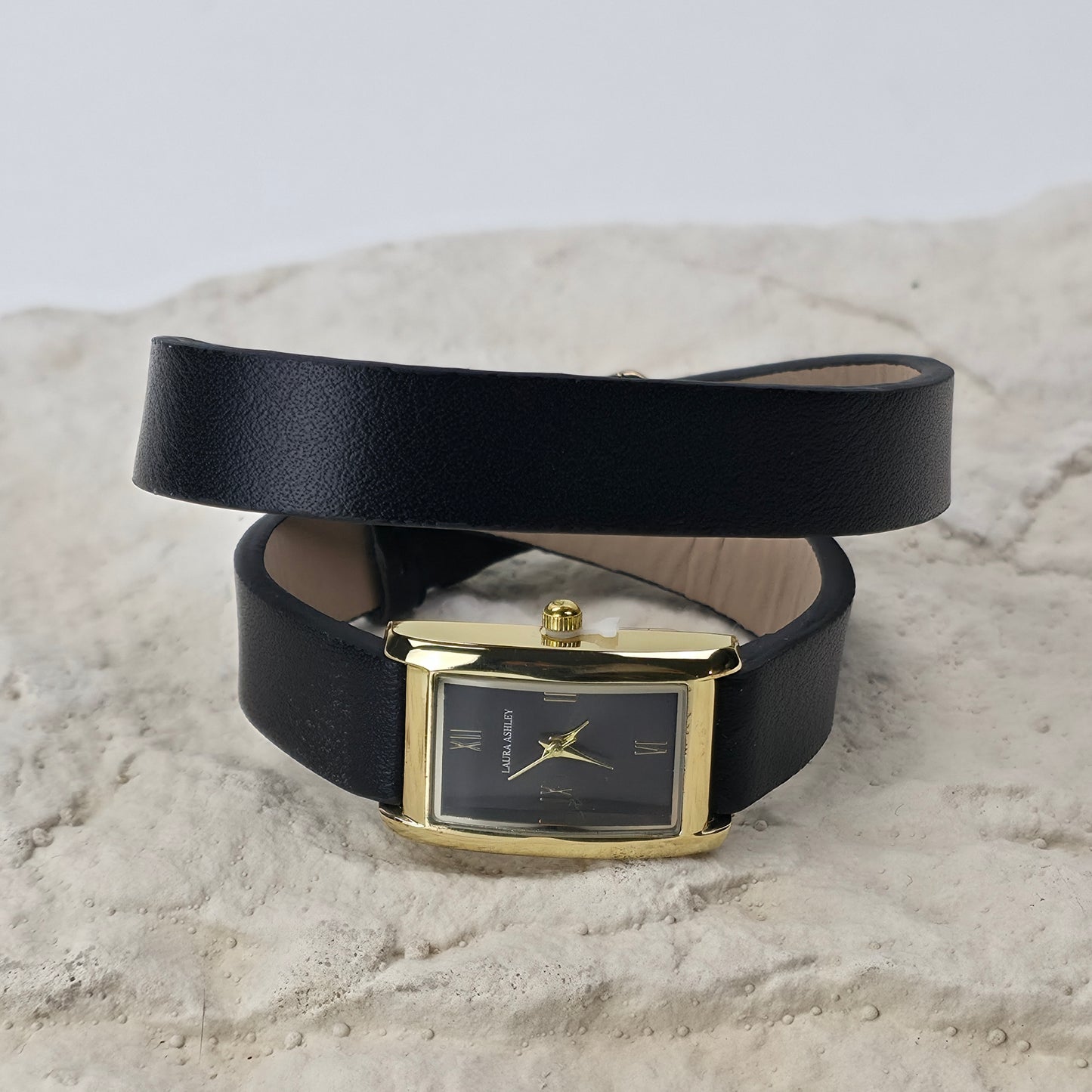 Wrap Leather Strap Watch in 2 kleuren