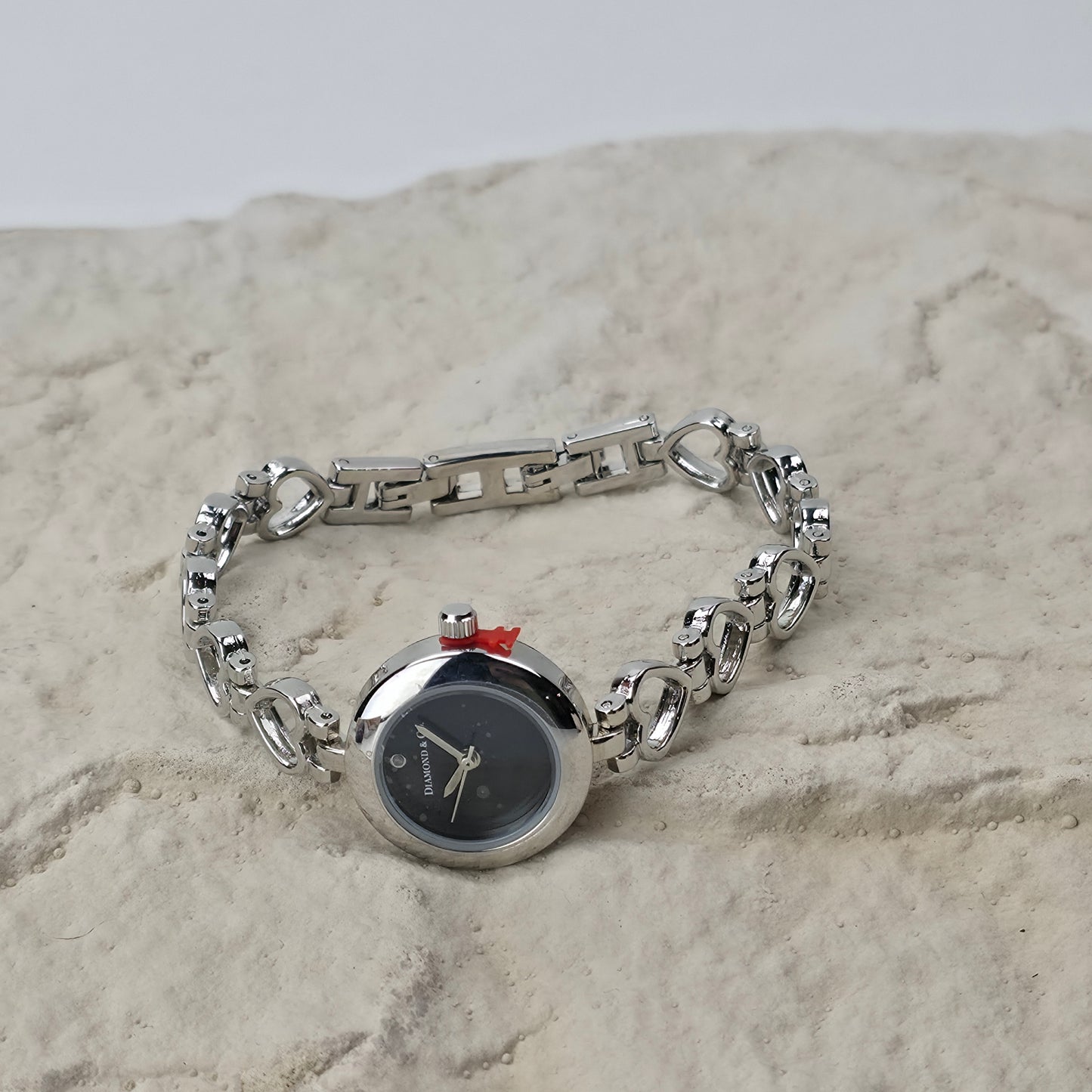 Heart Bracelet Watch in Goud of Zilver