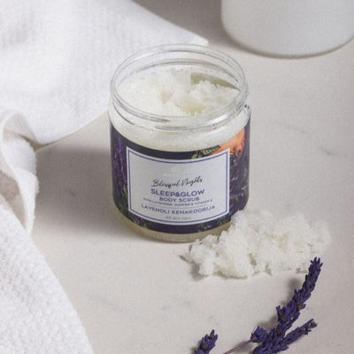 Lavender Body Scrub With Grapefruit Essential Oil - 250 ml