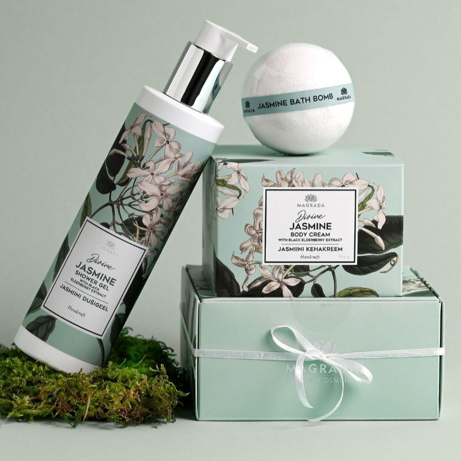 Jasmine Body Cream With Black Elderberry Extract - 200 ml