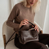 Crossbody Bag MERU - Dark Brown