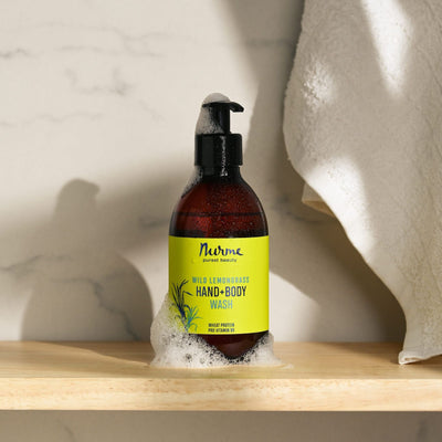 Natural Body Care Set "Wild Lemongrass"
