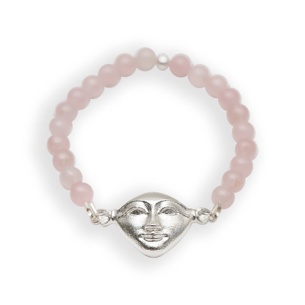 Hathor Harmony Bracelet - Rose quartz