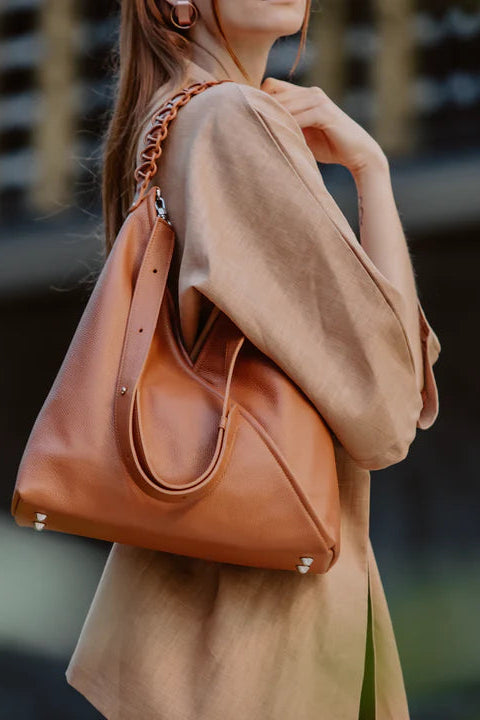 Leather Tote Bag Ateena