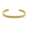 Bracelet for Him - Never Give Up