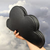 Leather Clutch Bag Cloud