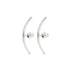 Radius Earrings - Silver