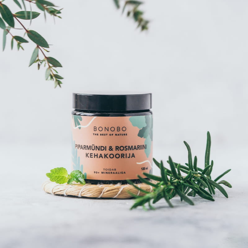 Body Scrub — Peppermint and Rosemary