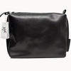 Leather Cosmetic Bag, Black - Large