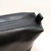 Leather Cosmetic Bag, Black - Large
