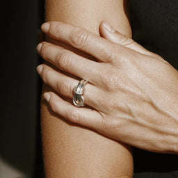 Double Ring - Silver