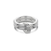Double Ring - Silver