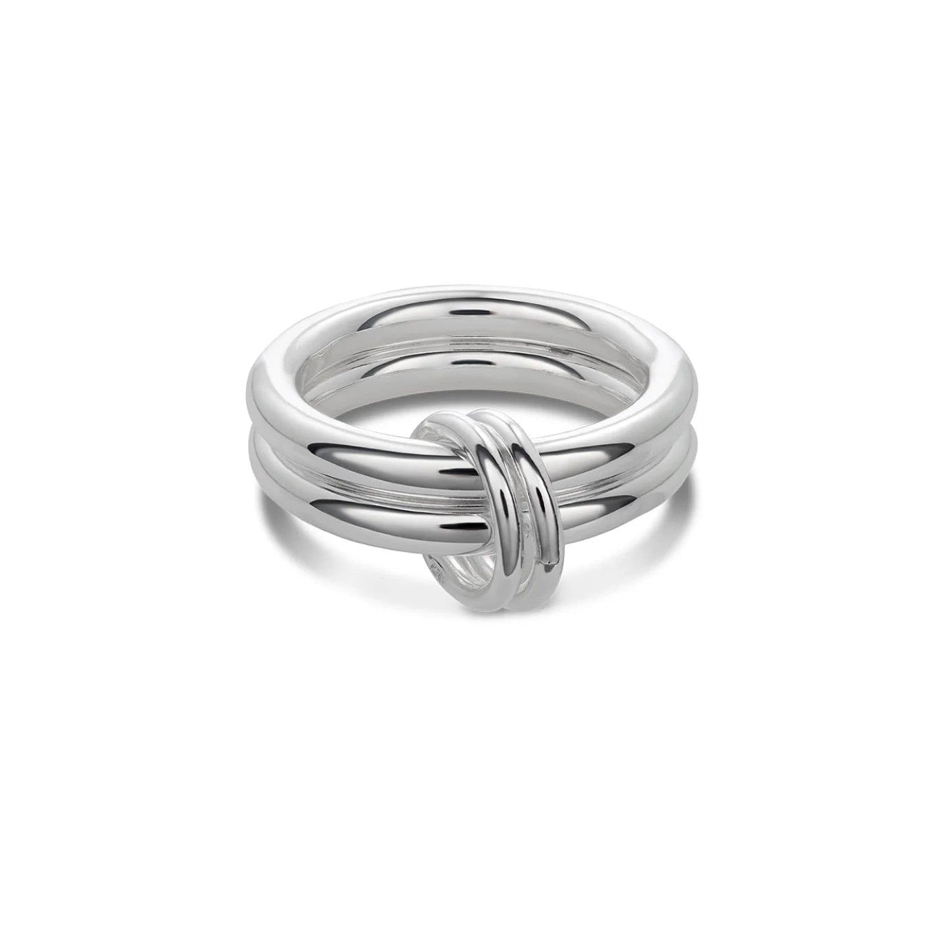Double Ring - Silver