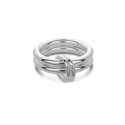 Double Ring - Silver