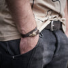 Wolf Leather Bracelet - Bronze Matte